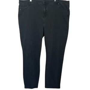 Buffalo David Britton Mollie High Rise Skinny Jeans Sz 22 / 42 Black